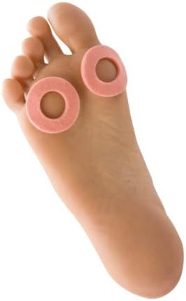 Callus Pads, Ring Shaped 1/8" Foam, 100 Circle Pads Per Pack