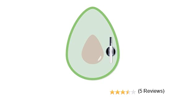 Balvi Pizarra Nevera magnética Avocado con rotulador y Borrador ...