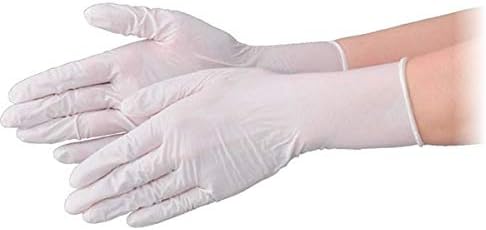 Amazon エブノ No 547 ニトリルnet 食品衛生法適合 使い捨て手袋 パウダーフリー ホワイト Sサイズ 100枚入 エブノ 使い捨て手袋