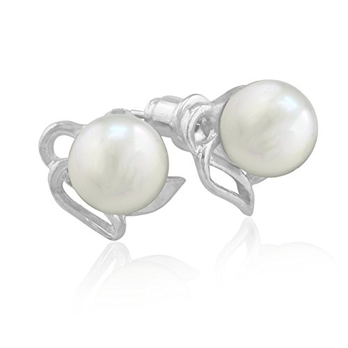 Angel Freshwater Pearl Stud Earrings