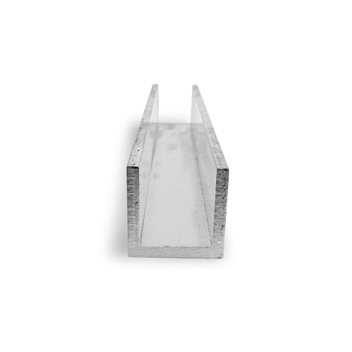 Aluminum Channels OnlineMetals 6063 Aluminum U-Channel 1.5x1.5x0.125 ...
