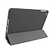 KHOMO iPad Air 1 Case - Dual Twill Grey Super Slim Cover with Rubberized Back and Smart Feature (Built-in Magnet for Sleep/Wake Feature) for Apple iPad Air 1st Gen. Tablet