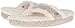 ACORN Women's Ragg Spa Thong Slipper,Grey Ragg Wool,Large/8-9 M US