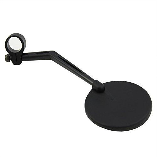 Superdream 360° Rotation Mountain Road Bike Bicycle Cycling MTB Rear View Mirror Handlebar Wide Angle Rearview Adjustable Universal Safety Bike Mirror Black 22MM