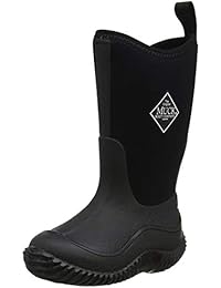 Muck Boot baby boys Kids Pull On Boot, Black/Black, 12 Infant US