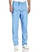 Landau Essentials Unisex Relaxed Fit 1-Pocket Drawstring Scrub Pants 7602 Ceil Blue