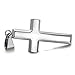 Jstyle Jewelry Mens Womens Stainless Steel Cross Necklace Pendant 22 Inch Chain
