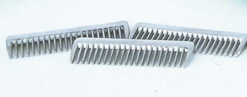 Small Metal Horse Mane Comb by Snowhill