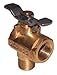1/2-inch NPT 90-degree Fuel Valve