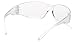 Pyramex Intruder Safety Eyewear, Clear Frame, Clear-Hardcoated Anti-Fog Lens