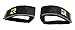 Retrospec Fixed-Gear Track BMX-Style Foot Retention FGFS Velcro Straps with Reflective Fabric, Black