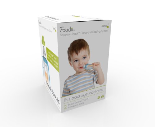 Kiinde Foodii Snack Spout - 2 Count