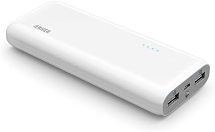 Anker 2nd Gen Astro E4 13000mAh 3A High Capacity Fast Portable Charger External Battery Power Bank with PowerIQ Technology - White