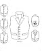 1790 - 1850 Single-breasted Man’s Waistcoats (Vests) Pattern