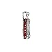 LEATHERMAN, Style PS Keychain Multitool with Spring-Action Scissors and Grooming Tools, Red