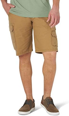 Stretch Twill Cargo Shorts, Acorn, 42 