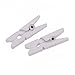 100 pieces Small Wooden Clips | White Clothespins | Decorative Mini Craft Pegs Set For Photos Gift Decoration for Parties