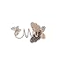 CHOP MALLl® Golden Double Butterfly Shape Rings