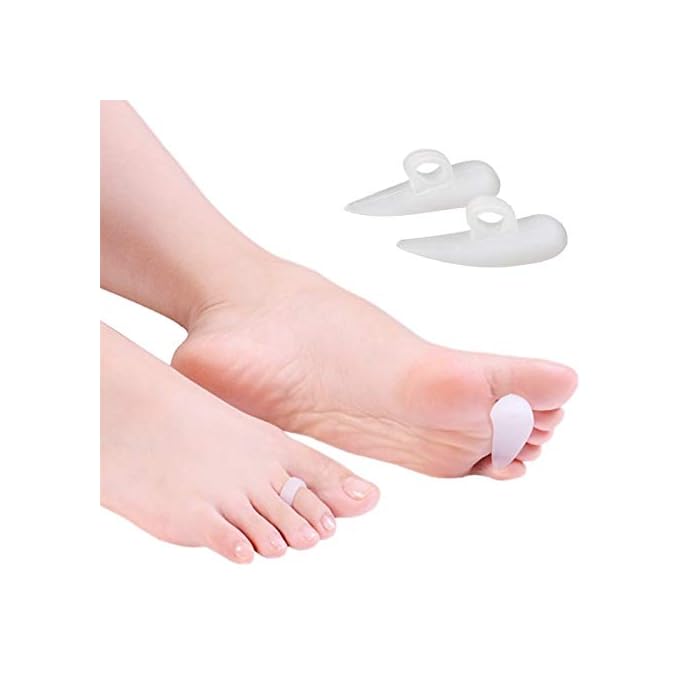 3 Pairs Hammer Toe Pads - Corrector & Straightener for Curled, Curved, Claw&Mallet Toe Relief - Eliminate Pressure and…