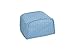 RITZ Polyester / Cotton Quilted Two Slice Toaster Appliance Cover, Dust and Fingerprint Protection, Machine Washable, Light Blue