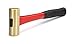 TEKTON 24 oz. Jacketed Fiberglass Brass Hammer | 30904