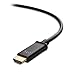 Cable Matters Unidirectional DisplayPort to HDMI Cable - 15ft, Gold-Plated DP to HDMI Cable, Display Port to HDTV/Monitor/Projector Conversion Cord
