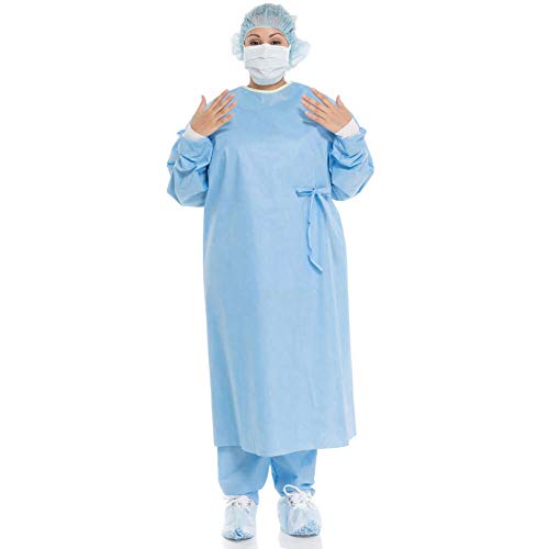 Halyard Health 95011 Evolution 4 Standard Non-Reinforced Surgical Gown, Drop Fold, Sterile, Large (Case of 32)