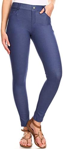 slimming stretch jeggings