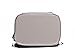 Z-joyee Casual Purse Fashion School Leather Backpack Shoulder Bag Mini Backpack for Women & Girls,Beige white
