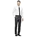Kenneth Cole REACTION Men's Grey Solid Suit Separate Pant, Gray, 38x30