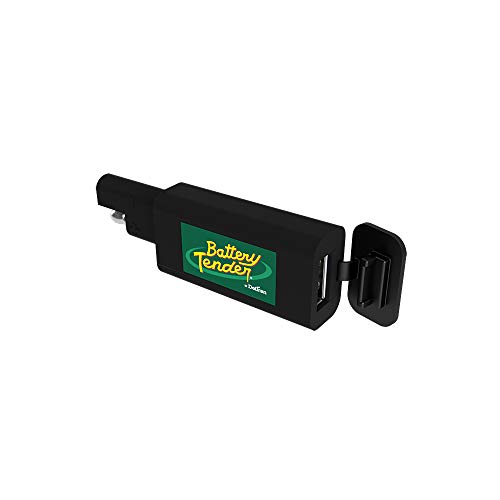 Battery Tender Quick Disconnect USB Charger Adapter - Easily Charge Mobile Devices with 12V Vehicle Battery on The Go - Perfect for Camping Our Outdoor Adventures - 081-0158
