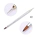 BONNIESTORE 1 Pc Dual-ended Dotting Pen Rhinestone Studs Picker Wax Pencil Pen with Crystal Beads Handle Manicure Nail Art DIY Decoration Tool