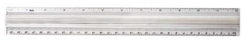 Helix 2X Magnifier Ruler, 12 Inch / 30cm (61002)