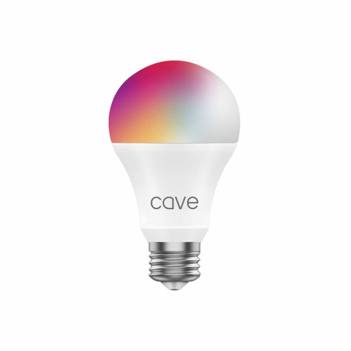 Veho Cave E27 Smart Lightbulb | LED Low Energy | Up to 15 Years Life Expectancy | Controlled Via The Cave App | 16 Million Colours |Remote On/Off and Scheduling | VHS-007-E27 | Designed in The UK