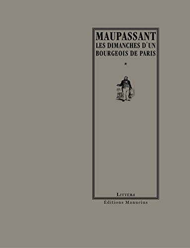 Les  dimanches d'un bourgeois de Paris