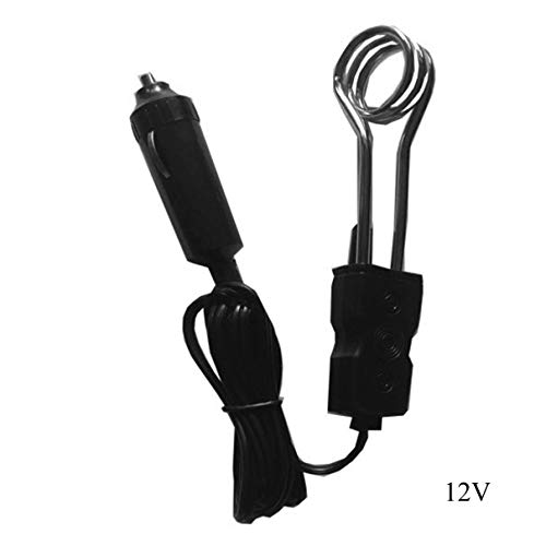 Portable 12V Car Immersion Heater Auto Electric Tea Coffee Water Heater