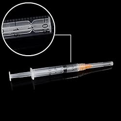 2.5ml Syringes with 25Ga 1 Inch Needle Suitable for