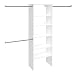 ClosetMaid 24869 SuiteSymphony 25-Inch Starter Tower Kit, Pure White