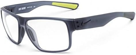 Designer Radiation Leaded Protective Eyewear in Full Rim Plastic Frame - Mavrk - Matte Crystal Dark Magnet Gray Black - 59-15-140