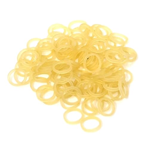 Dog Hair Elastics Natural Pack of 100