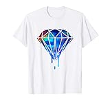 Diamond 3D T shirt - short sleeve starry sky t shirt
