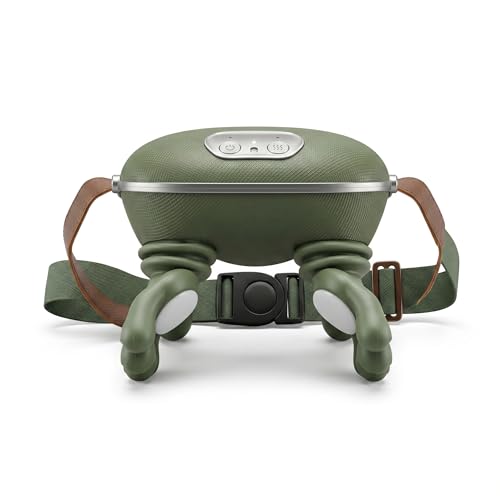 Massageador Cervical e Corporal "Mãozinha" com Aquecimento, 3 Intensidades, Sem Fio, Recarregável USB-C, Alívio e Relaxamento