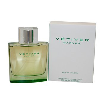 Vetiver Carven Cologne by Carven for Men. Eau De Toilette Spray 3.3 oz / 100 Ml