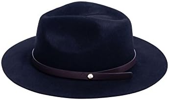 Southern Gents Geoffery Fedora (Small / Medium (21" 1/8 - 21" 1/2), Black)