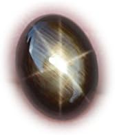 Lovemom AMAZLING 2.87ct Unheated Natural Cabochon 6 Ray Black Star Sapphire Thailand #AB