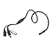 5 Pack CCTV Security Camera Inline Mini Microphone with RCA Output Cable