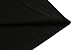 Coofandy Men's Shirts Casual Zipper Shirt Irregular Long Sleeve T Shirt,Black,Medium