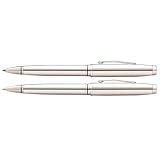 Cross Coventry Polished Chrome Pen and Pencil Gift