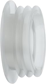 PlumbEZ Universal Clear Pipe Inlet Pan Connector Flush Cone Seal view 7