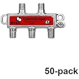 Commscope SV-4G Coaxial 5-1000Mhz 4-Way Splitter - 50 Pack